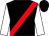 Black, red sash, white sleeves, black cap (Anthony Hennessy)
