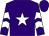 Purple, white star, chevrons on sleeves (Amo Racing Limited & Arjun Waney)