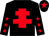 Black, red cross of lorraine, red stars on sleeves, red star on cap (Dr J Syndicate)