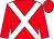 Red, white cross sashes, red cap (Luke Lillingston/Mark Dixon Partnership)