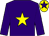 Purple, yellow star, yellow cap, purple star (Thomas Kinane)