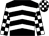 Black & white chevrons, check sleeves & cap (Michael Quirke)