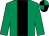 Emerald green, black panel, quartered cap (Leo Matheson)