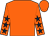 ORANGE, DARK BLUE stars on sleeves (Mr Andrew Page)