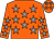 Orange, grey stars (Mr G Seward)