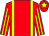 Red, yellow braces, striped sleeves and star on cap (Crown Connoisseurs)