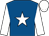 Royal blue, white star, sleeves and cap (Nick Mahoney & Partner)