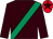 Brown, emerald green sash, red cap, brown star (Mrs Teresa Bergin)