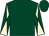 Dark green, dark green and beige diabolo on sleeves (Greens Racing)