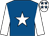 Royal blue, white star & sleeves, white cap, royal blue stars (Apollo Horse Racing Syndicate & Gary Hassall)