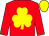Red, yellow shamrock, yellow cap (S C Khaw/Mrs P K Cooper/Jessie's Brat Pack Syndicate/Elaine Lawlor)