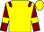 Yellow, maroon epaulets, maroon sleeves, yellow armlets (The Most Wanted Partnership)