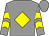 Grey, yellow diamond, yellow chevrons on sleeves, grey cap (Ahmad A S R Alotaibi)