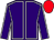 PURPLE, WHITE seams, RED cap (Rebecca Bastiman Racing)