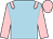 Light blue, pink epaulets, sleeves and cap (Folly Syndicate)