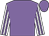 Mauve, white and mauve striped sleeves (Mr A O'flynn)