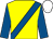 Yellow, royal blue sash & sleeves, white cap (James O'Gorman)