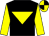 Black, yellow inverted triangle and sleeves, yellow and black quartered cap (Mrs Jean McGregor)
