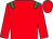 Red, emerald green epaulets (Mr S R Counsell)