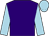 Purple, pale blue sleeves and cap (Rob Ferguson & Gary Pemberton)