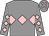 Grey, pink triple diamond, pink diamonds on sleeves, grey cap, pink diamonds (Daire Kennedy)