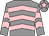 Grey & pink chevrons, pink star on cap (Debbie Kelly)