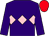 Purple, pink triple diamond, red cap (Bella Partnership)