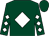 Dark green, white diamond, diamonds on sleeves (The Glengarry Partnership)