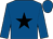 Royal blue, black star (Mr M A R Blencowe)