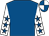 Royal blue, white sleeves, royal blue stars, quartered cap (Joseph Joyce & Mrs J S Bolger)