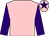 Pink, purple sleeves, pink cap, purple star (J Travers)