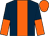 Dark blue, orange panel, orange & dark blue halved sleeves, orange cap (Grand Cru Edition Syndicate)