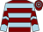 Maroon, light blue hoops, light blue and maroon chevrons on sleeves (Mr Ryan Bradford)