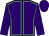 Purple, light green seams, purple sleeves & cap (Weston Racing Partnership)