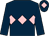 Dark blue, pink triple diamond and diamond on cap (Jeroboam Syndicate)