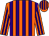 Orange & purple stripes (W Goddard)
