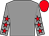 Grey, red stars on sleeves, red cap (The Rowley Partnership)