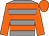 Grey, orange hoops, sleeves and cap (Mr J C Seroul)