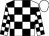 White & black check, white cap (Rathkeale House Syndicate)