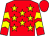 Red, yellow stars, chevrons on sleeves, red cap (Mrs Elizabeth Lane)