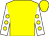Yellow, white sleeves, yellow spots (Mr Kenny Bruce)