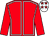 Red, white seams, red sleeves, white cap, red stars (Mrs B V Sangster & Jane Chapple Hyam)