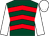 Dark green, red chevrons, white sleeves and cap (The Box 8 Partnership)