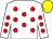 White, red spots, yellow cap (Kenneth McGrath)