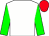 White, green sleeves, red cap (Mr James Filmer-wilson)