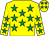 Yellow, emerald green stars (Bayard Racing)