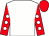White, red sleeves with white spots, red cap (Mr Shane O Sullivan & Miss J Du Plessi)
