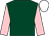 Dark green, pink sleeves, white cap (The Jeffreys Family)