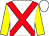White, red cross belts, yellow sleeves (Elouise Renouard M Boothright)