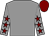 Grey, maroon stars on sleeves, maroon cap (Behind My Back Syndicate)